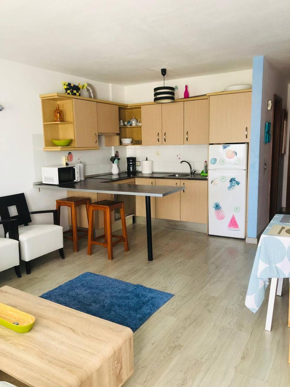 First Line Beach Apartment With Ocean View La Arena プエルト・デ・サンティアゴ エクステリア 写真